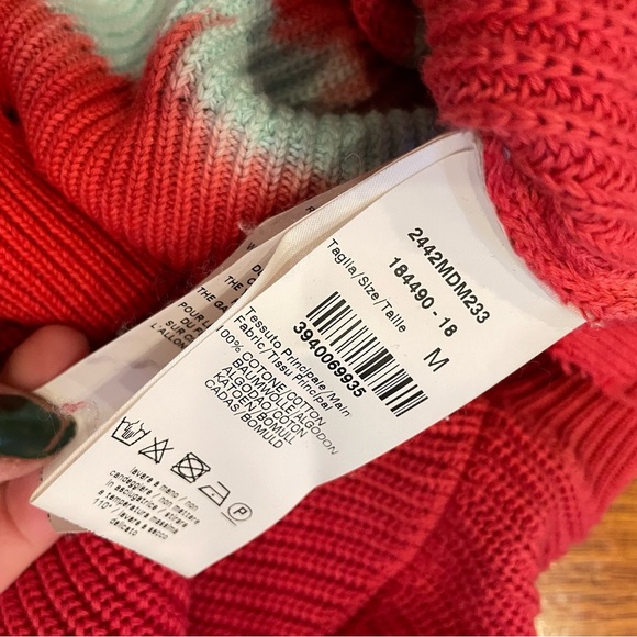 MATCHING SET ๐ Rare MSGM RTW Spring 2018 - Milan, Italy ๐ SWEATER + SKIRT - Picture 7 of 10